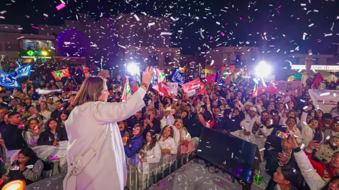 En Fresnillo, Zacatecas, Xóchitl Gálvez inicia campaña