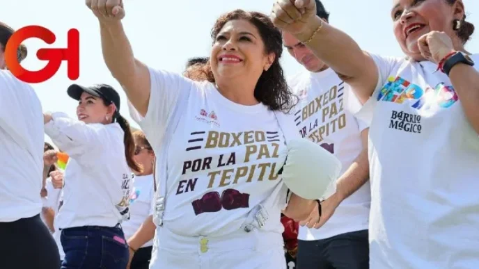 Clara Brugada boxeo