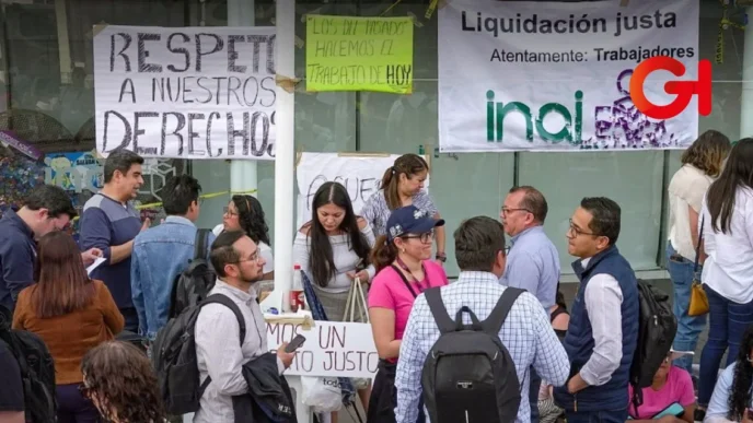 INAI protesta