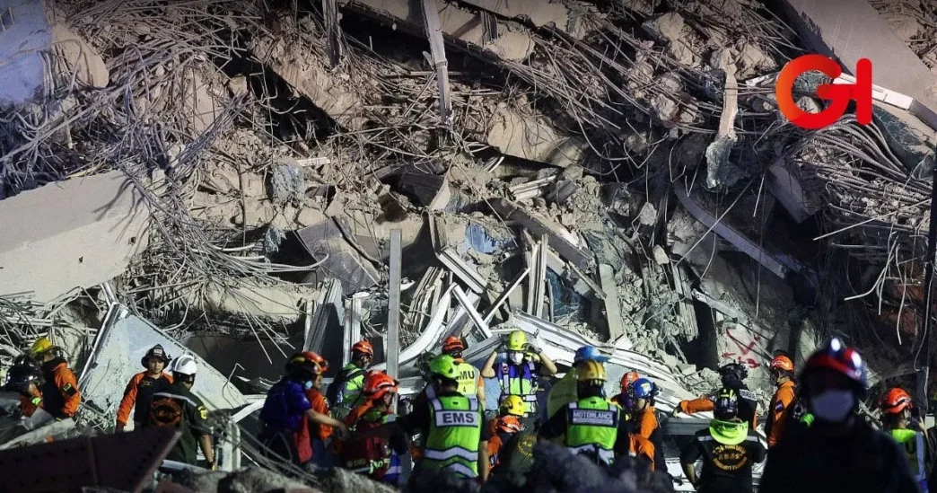 Muertos terremoto de Birmania