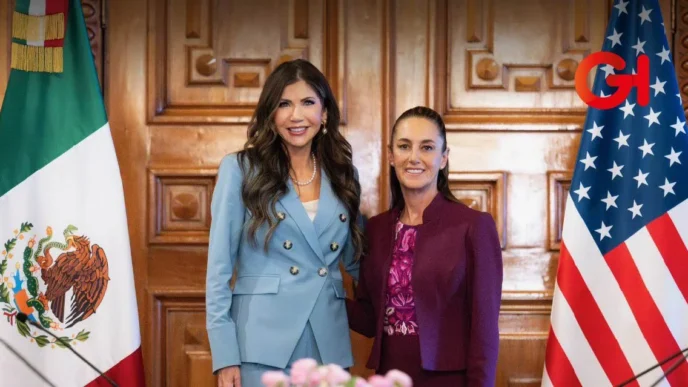 "Aún queda mucho por hacer": Kristi Noem sobre reunión con Claudia Sheinbaum