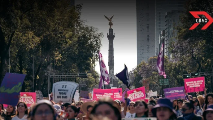Rutas alternativas de transporte para la marcha del 8M en CDMX