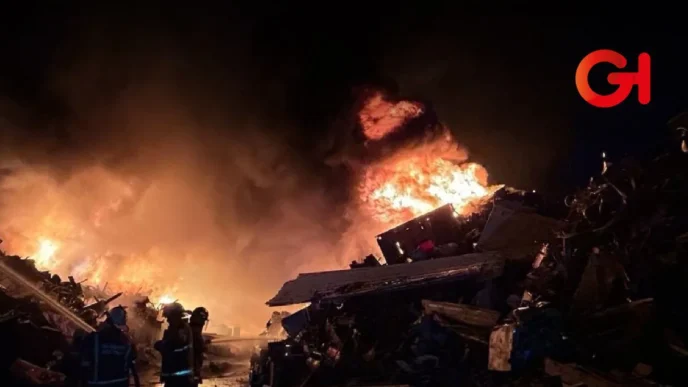 Incendio en Xonacatlán, Edomex, genera humo tóxico que afecta a la CDMX