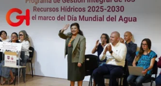 Clara Brugada, en el Día Mundial del Agua, presenta el Plan Hídrico 2025-2030