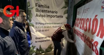 Suspenden actividades del AXE Ceremonia