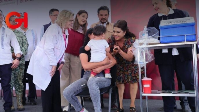 Clara Brugada Semana de vacunación