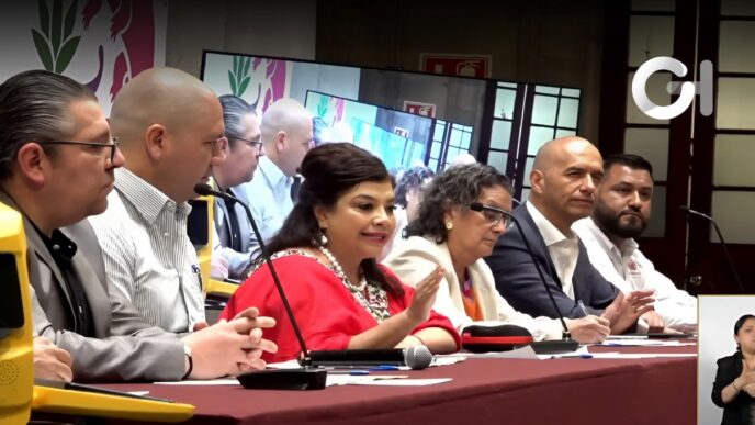 Clara Brugada presenta equipo tecnológico de 20 mdp contra fugas de agua en la CDMX