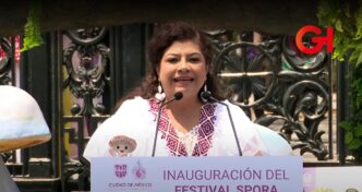 Clara Brugada extiende el festival 'Spora' en Chapultepec