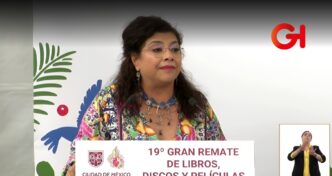Clara Brugada promueve la lectura en la CDMX con el Gran Remate de Libros 2025
