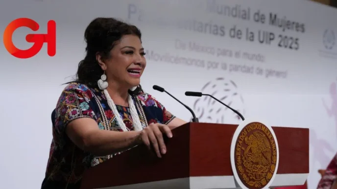 Axe Ceremonia. Clara Brugada se solidariza con familiares de fallecidos en el Parque Bicentenario