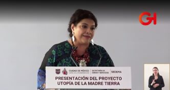 Clara Brugada presenta el proyecto de la Utopía Madre Tierra en Topilejo