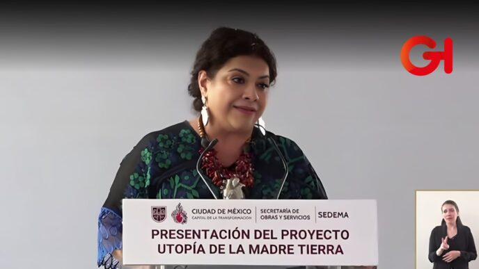 Clara Brugada presenta el proyecto de la Utopía Madre Tierra en Topilejo