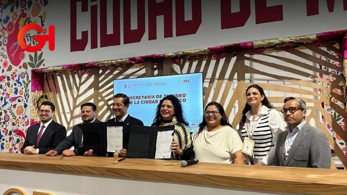 CDMX impulsa promoción turística con firma de convenios en el Tianguis Turístico 2025