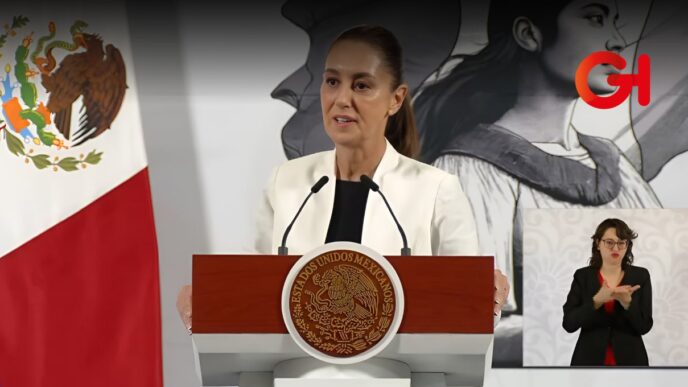 Claudia Sheinbaum asegura que no habrá censura digital y defiende la elección de jueces pese a críticas por supuestos vínculos delictivos.
