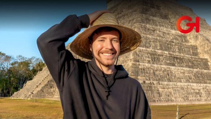 MrBeast construyó casas en México en 2024 y benefició a 20 familias en Nuevo León antes de la polémica por grabar en Chichén Itzá.