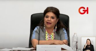 Clara Brugada da bienvenida a Adrián Rubalcava en el Metro
