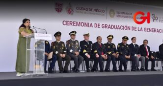 'Hoy se convierten en los nuevos guardianes de la CDMX': Clara Brugada a graduados de la Unipol