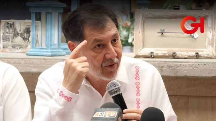 Noroña se opone nuevamente a peticiones de Claudia Sheinbaum