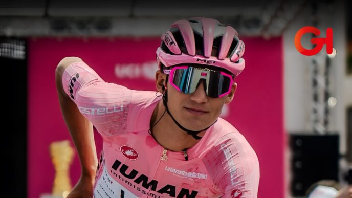 Isaac del Toro llega segundo y conserva el liderato del Giro de Italia