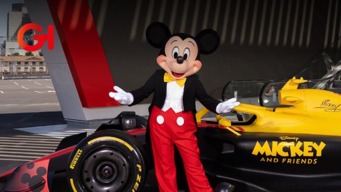 ¡Mickey a toda velocidad! Disney y Fórmula 1 anuncian alianza global para 2026
