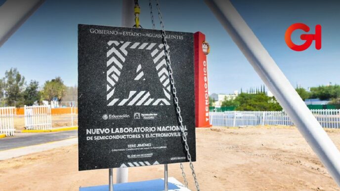 Arranca construcción del Laboratorio Nacional de Semiconductores y Electromovilidad en Aguascalientes