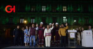 Clara Brugada enciende más de 40 edificios de la CDMX rumbo al Mundial 2026
