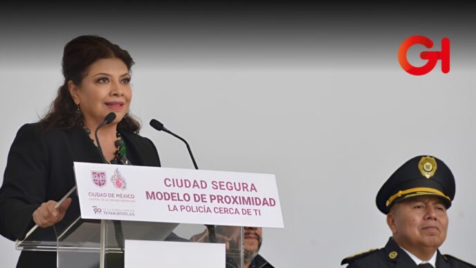 Clara Brugada inicia modelo para que la policía esté más cerca de la ciudadanía