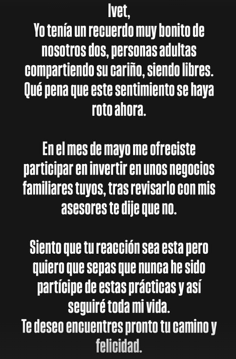 Alejandro Sanz responde acusaciones