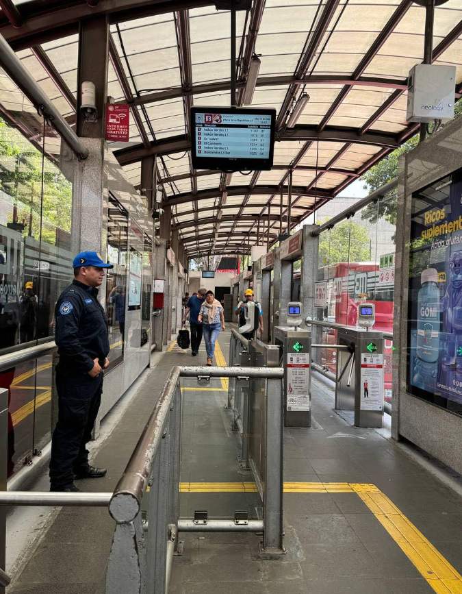Cierres en el Metrobús CDMX