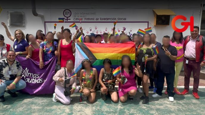 Marchas del Orgullo LGBTIQ+ en cárceles de la CDMX