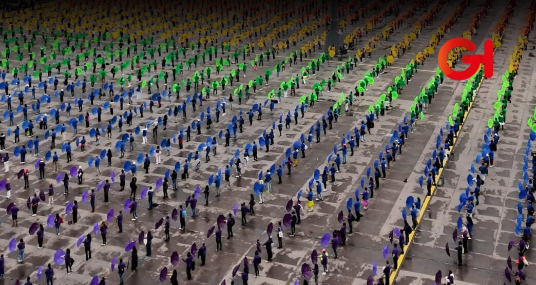 CDMX crea la bandera LGBT+ más grande del mundo