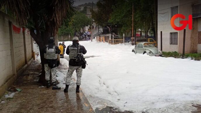 Presa Los Cuartos en Naucalpan se desbordó por las lluvias