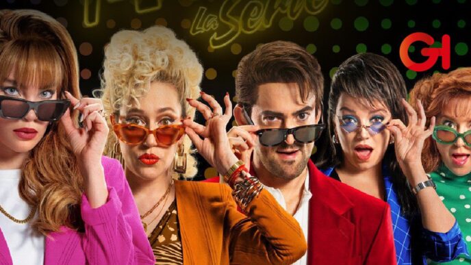 "Mentiras La Serie", revive el pop ochentero y desata furor en Spotify y Prime Video