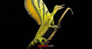 Reptil prehistórico con plumas desafía teoría evolutiva