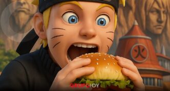 Hamburguesa naruto
