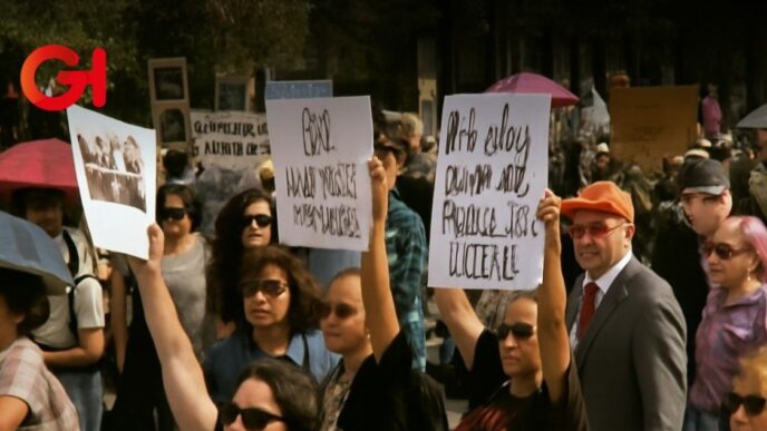 Marcha anti gentrificación CDMX