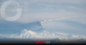 El volcán Kliuchevskoi entra en erupción tras el sismo en Rusia
