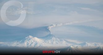 El volcán Kliuchevskoi entra en erupción tras el sismo en Rusia