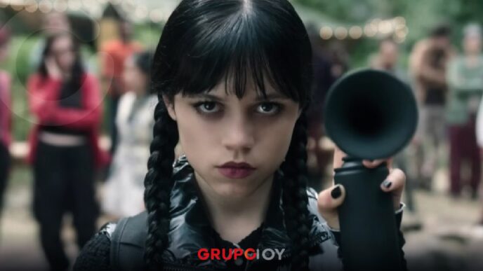 Merlina en Netflix