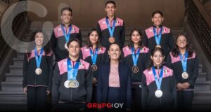 Sheinbaum recibe a clavadistas tras Mundial histórico