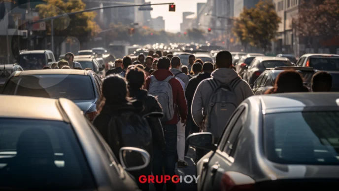 megamarcha transportistas CDMX