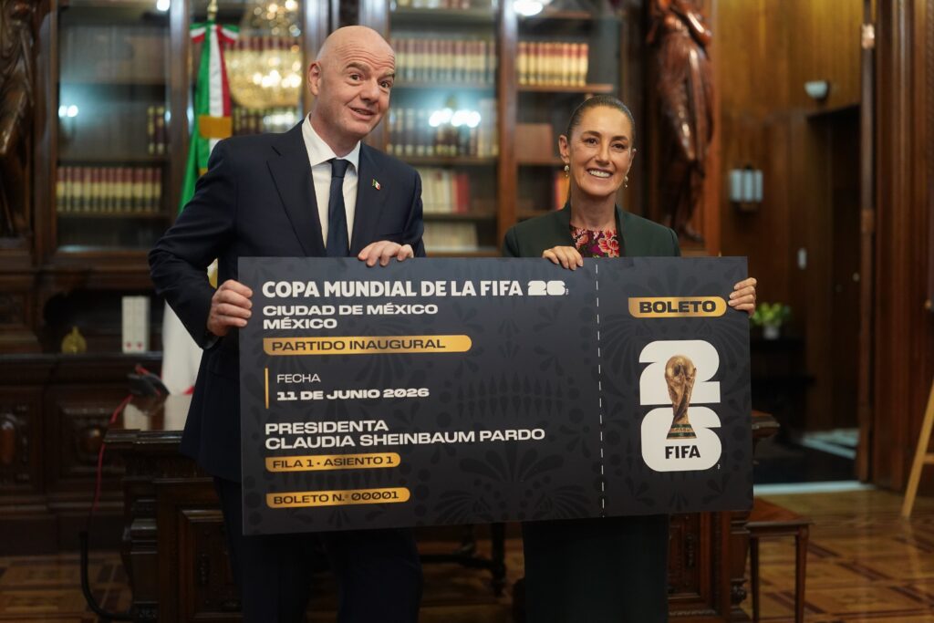 México será sede de la inauguración del Mundial 2026 en el Estadio Azteca