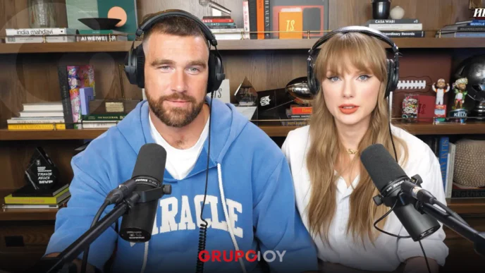 Taylor Swift debuta en los podcast con su nuevo disco 'The Life of a Showgirl'