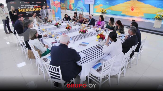 Octavio de la Torre y Tania Palacios refuerzan lazos para impulsar sector turístico