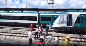 ¿Una nueva excusa? Gobierno explica 'percance', no 'descarrilamiento', del Tren Maya