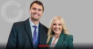 Erika Kirk y Charlie Kirk