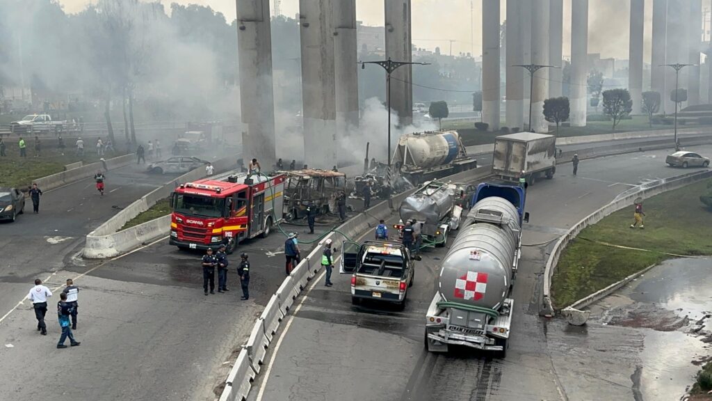 Detectan historial de accidentes de la empresa dueña de la pipa que explotó en Iztapalapa