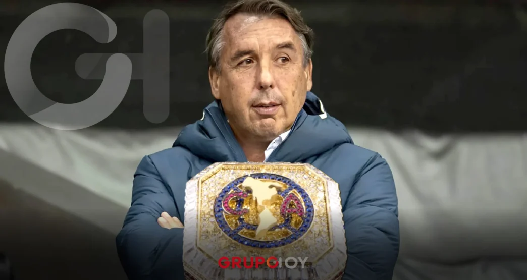 Emilio Azcárraga festeja el tricampeonato del Club América con un anillo especial