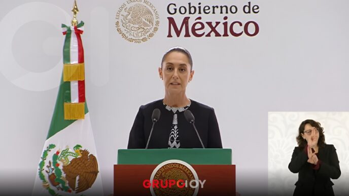 "Sostengo que no llegué sola", dice Claudia Sheinbaum en su Primer Informe de Gobierno