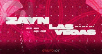 ZAYN Las Vegas Residency 2026: Fechas, boletos y detalles de los conciertos en Dolby Live